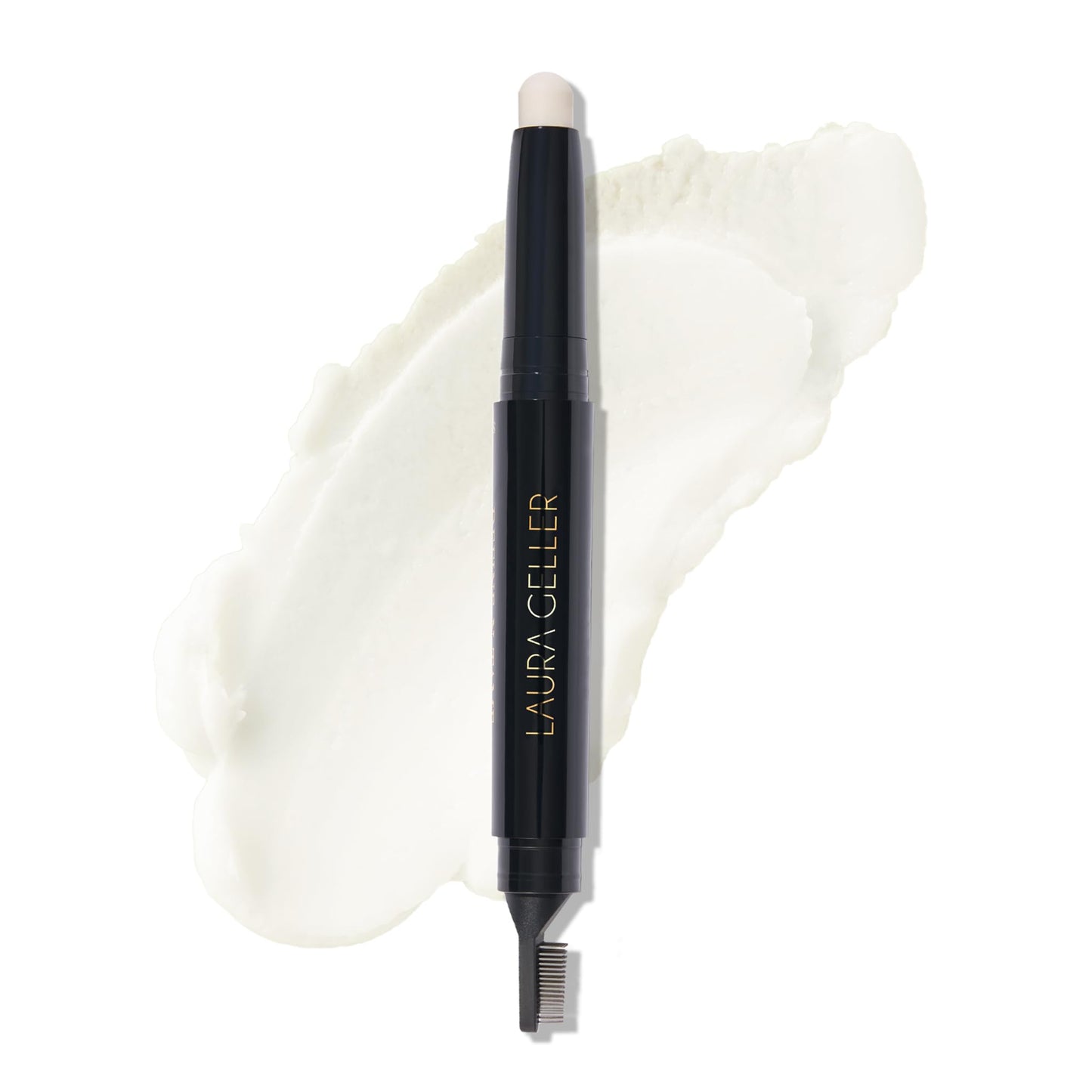 LAURA GELLER NEW YORK Define-n-Tame Brow Lifting Stick - Laminated Full Brows - Brow Wax (01 Clear, 1 Count)