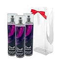 Bath & Body Works Dark Kiss Mist 8 Fluid Ounce - Pack of 3 Gift Set for Women