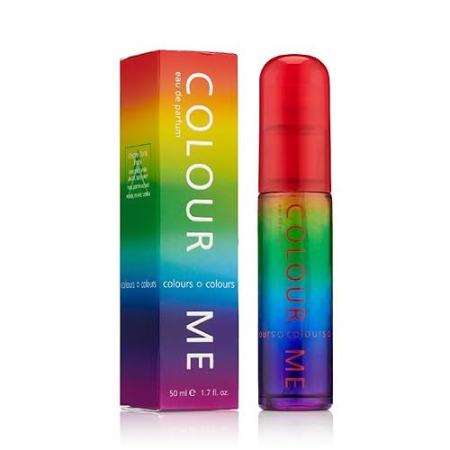 COLOUR ME Milton-Lloyd Colours - Eau de Parfum for Women - Rose, Vanilla Perfume for Women - Floral, Chypre Fragrances - Long Lasting Perfume - 1.7 oz