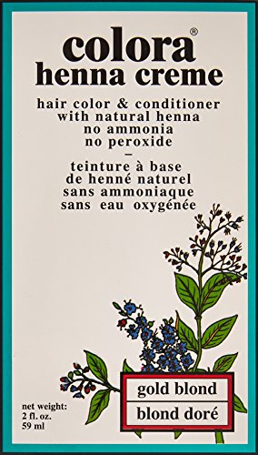 Colora Henna Creme, Gold Blond, 2 Ounce