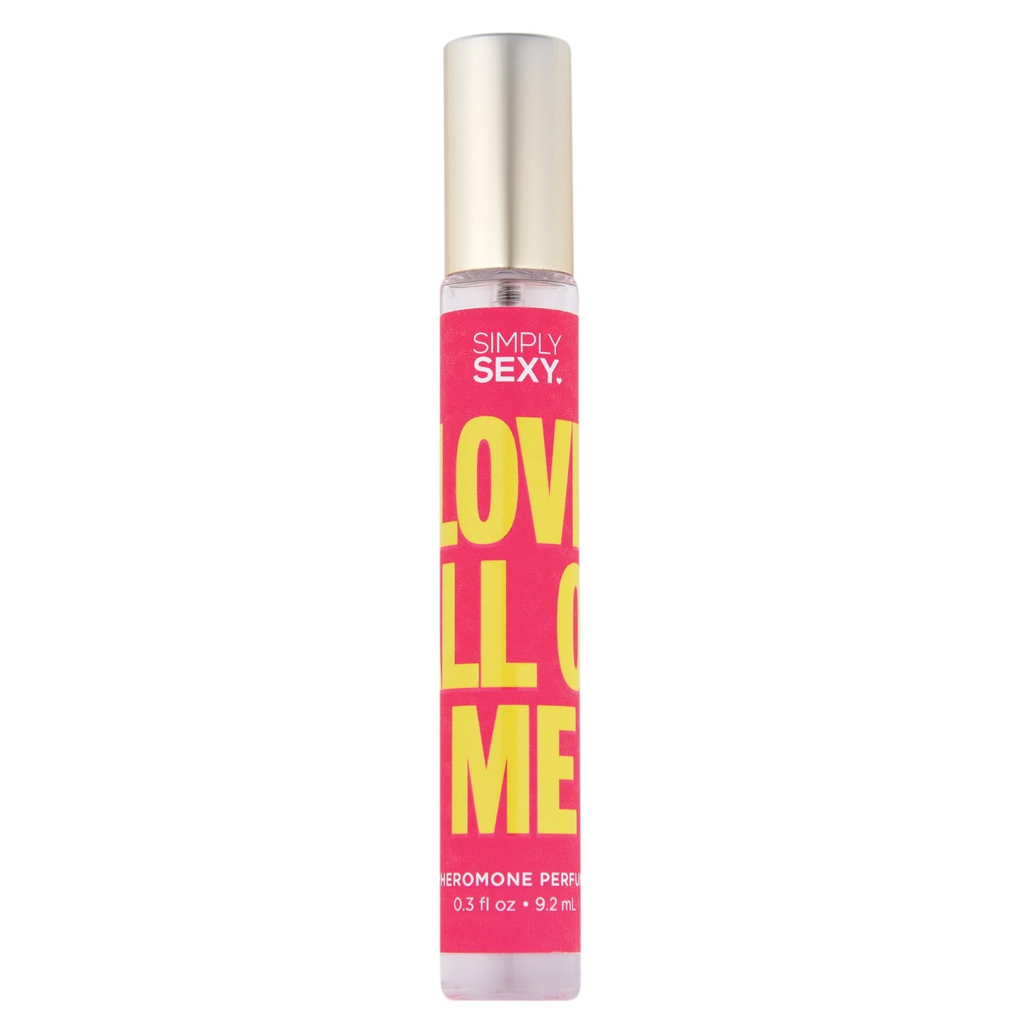 SIMPLY SEXY Affirmations Love All of Me Pheromone Perfume - Fruity Gourmand Fragrance with Notes of Fresh Tropical, Mandarin and Tangerine - Body