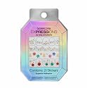 Dashing Diva Expressions 3D Nail Stickers - Holiday Extravaganza | Easy Application | Long-Lasting & Durable | Perfect for DIY Nail Art | Beauty & Personal Care Dashing Diva