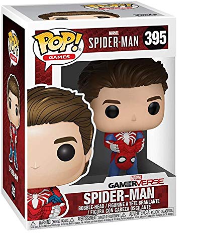 Funko Pop Marvel Games: Spider-Man Video Game - Unmasked ,Collectible Figure, Multicolor, Standard