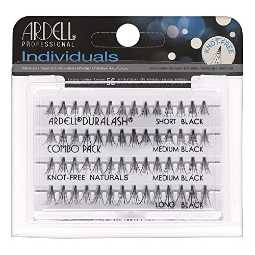 Ardell DuraLash Naturals Combo Pack - Flare Short, Medium, Long Black