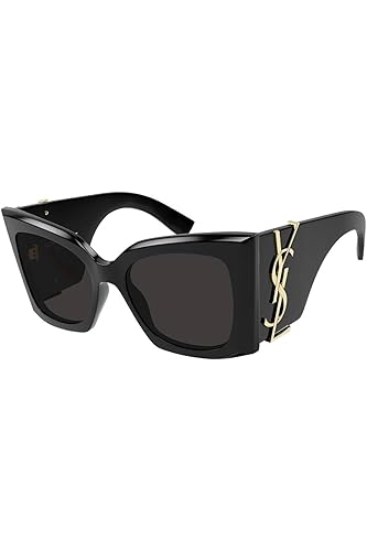 Saint Laurent Women's Sl M119 Blaze Sunglasses, Black, One Size