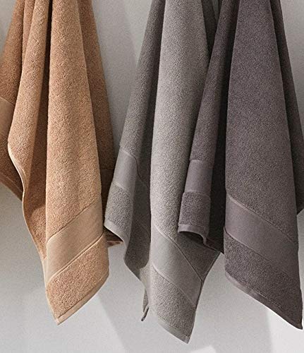 Ralph Lauren Sanders Towel 6 Piece Set Pewter Grey - 2 Bath Towels, 2 Hand Towels, 2 Washcloths