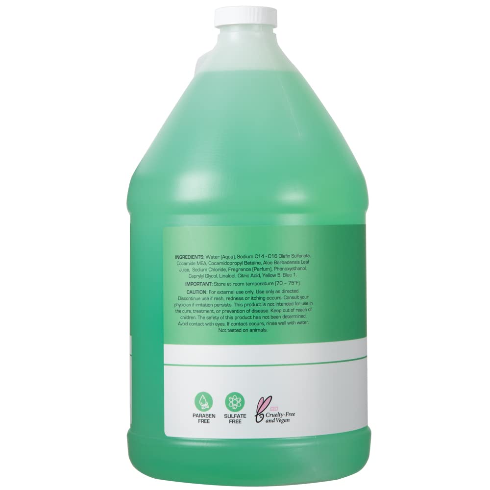 Ginger Lily Farms Club & Fitness Conditioning Liquid Hand Soap Refill, 100% Vegan & Cruelty-Free, Aloe Vera Scent, 1 Gallon (128 fl oz) Beauty & Personal Care Ginger Lily Farms