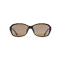 Maui Jim Women's Koki Beach Polarized Fashion Sunglasses Pure Collection, Olive Tortoise/HCL® Bronze, Medium