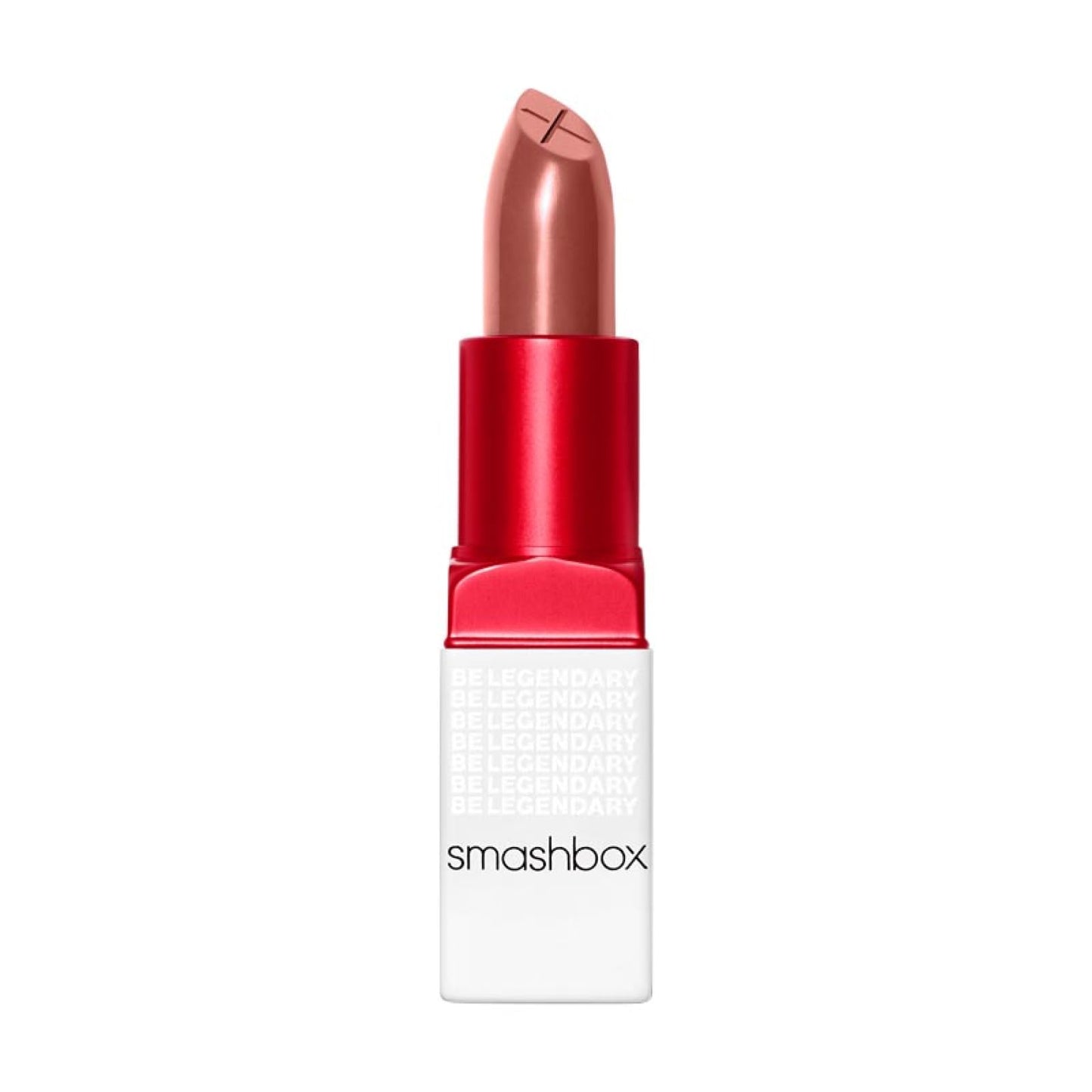 Smashbox Be Legendary Prime & Plush Lipstick | Creamy, Peptide-Infused, Lipstick with Primer for Smooth Color & Moisture Boosting Ceramides, 0.11