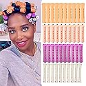 40pcs Perm Rods Set for Natural Hair 4 Sizes Cold Wave Rods Hair Rollers for Women Curling Rods for Long Medium Small Hair Curler Styling DIY