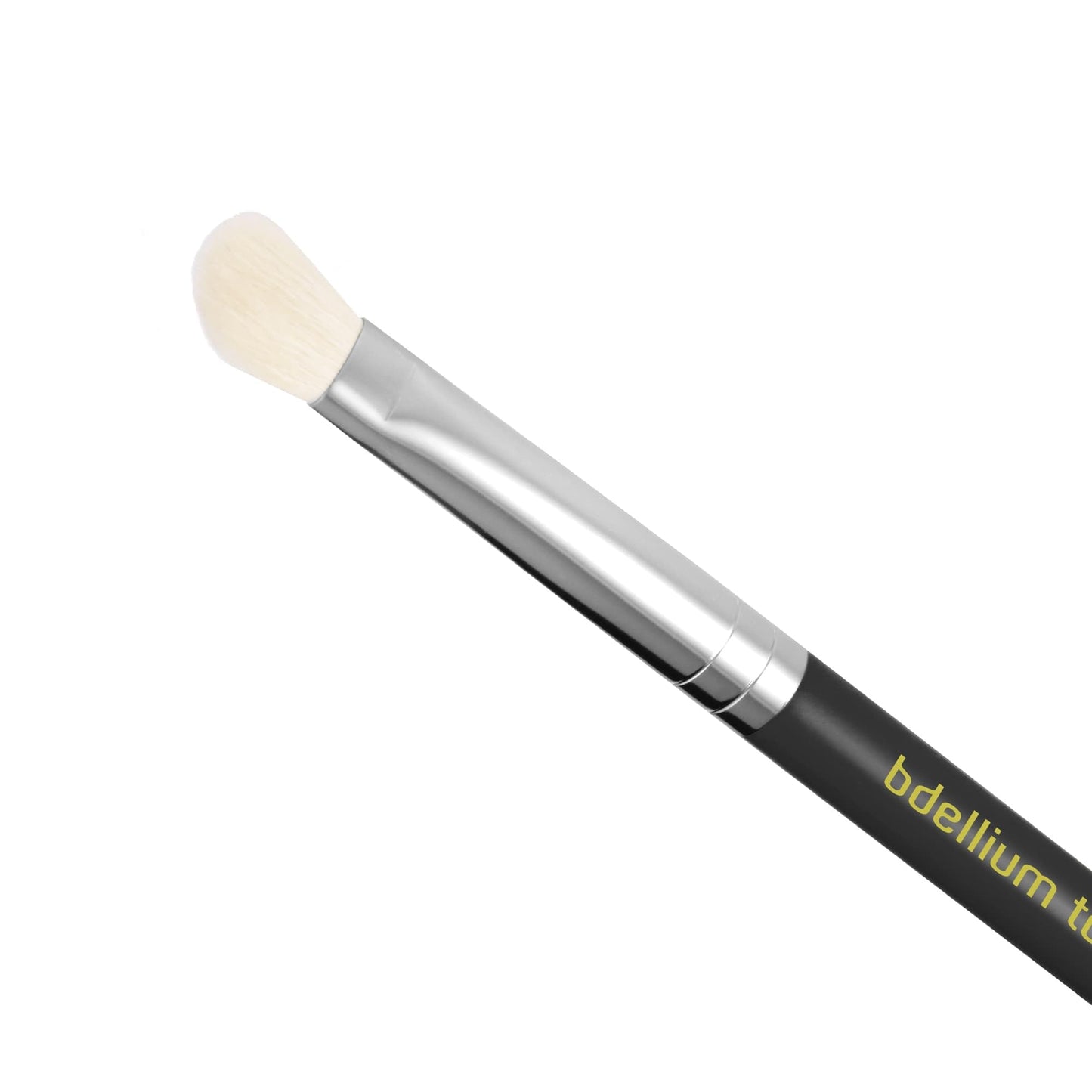 Bdellium Tools Professional Makeup Brush - Maestro Series 765 Small Angled Shader - With Soft Synthetic & Natural Mind Fibers, For Applying Eyeshadow