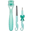 Foot Care Pedicure Callus Shaver Hard Skin Remover, Sichy Heel Scraper for Feet, 10 Replacement Slices 1 Stainless Steel Callus Shaver Foot Care Tools
