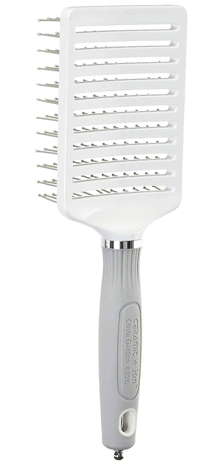 Olivia Garden Ceramic + Ion XL Pro Paddle Hair Brush, Vent (CIXL-PROVNT)