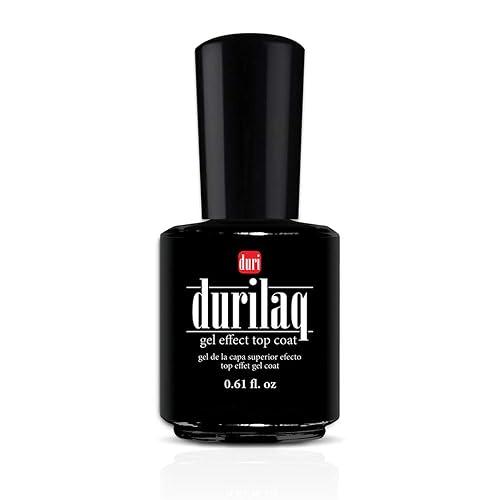 duri Nail Polish, Durilaq Gel Effect Top Coat, Glossy, Fast Drying and Long Lasting Gel Like Look, 0.61 Fl Oz Cosmetics Beauty & Personal Care duri