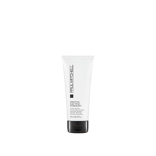 Paul Mitchell Super Clean Sculpting Gel, Firm Hold, Maximum Control + Shine, For All Hair Types, 6.8 fl oz