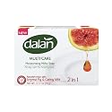Dalan Multi Care Moisturizing Soap 2 in 1 (Smyrna Fig & Caring Milk, 3 Pack)