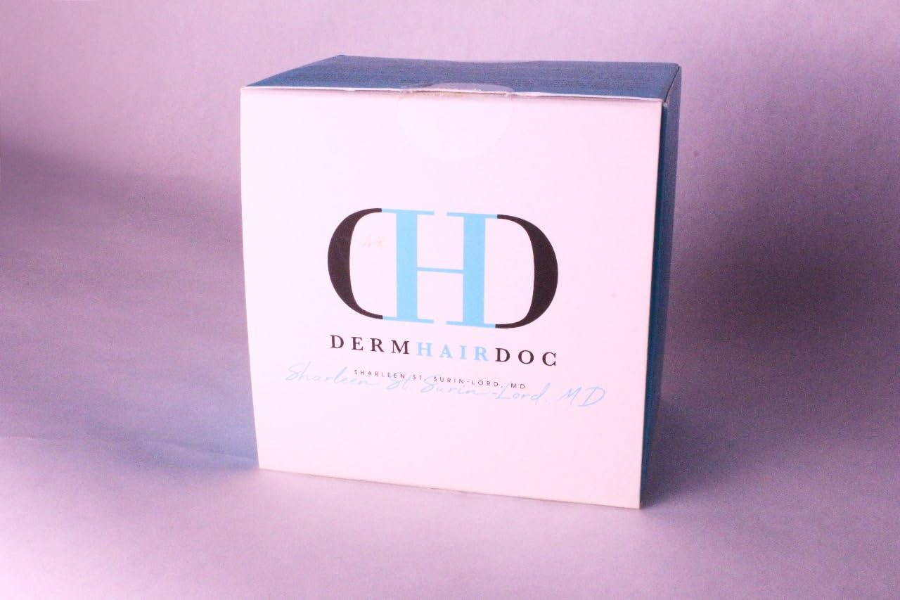 DermHairDoc Deep Conditioning Hair Mask Detangler Moisturizing Non-Toxic All-Natural Dermatologist-Developed Treatment for Curly, Dry, Frizzy