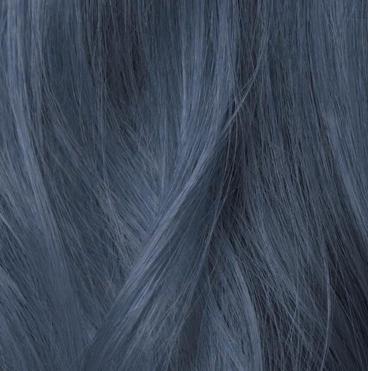 IGK Color Depositing Mask PEEK-A-BLUE - Steely Blue Gray | Conditioning + Hydrate + Shine | Vegan + Cruelty Free | 6 Oz