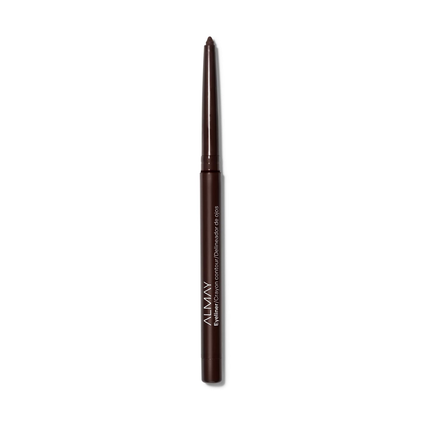 Almay All-Day Eyeliner Pencil, Hypoallergenic, Cruelty-Free, Smudge-Proof, Ophthalmologist Tested, Stocking Stuffer for Women, 209 Black Raisin, 0.01