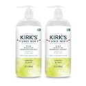 Kirk's Juniper & Lime 3-in-1 Nourishing Cleanser, Shampoo Body Wash Bubble Bath, Coconut Oil and Aloe Vera, Vegan Non-GMO, 32 Fl Oz, Pack of 2