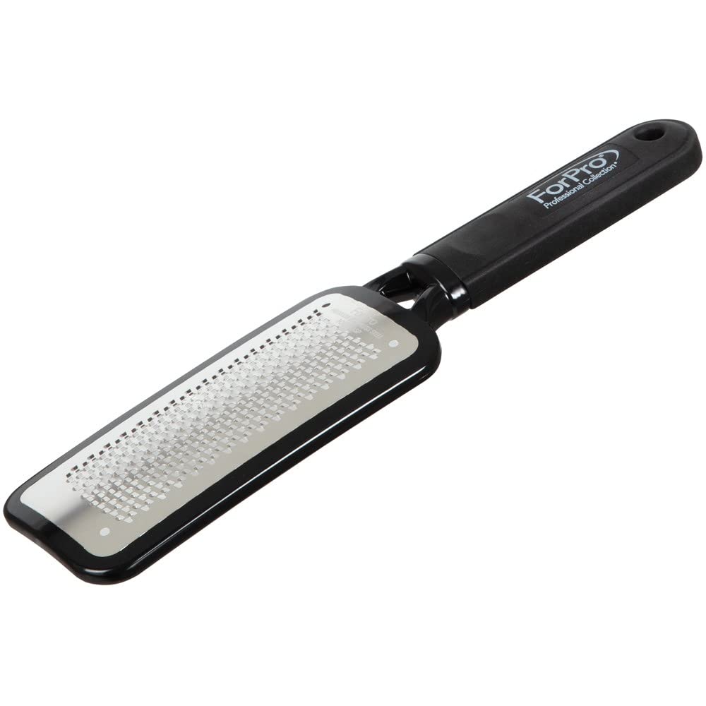 ForPro Professional Collection Premium Stainless Steel Foot Rasp, Colossal Foot File & Callus Remover, Instantly Removes Calluses & Smooths Cracked