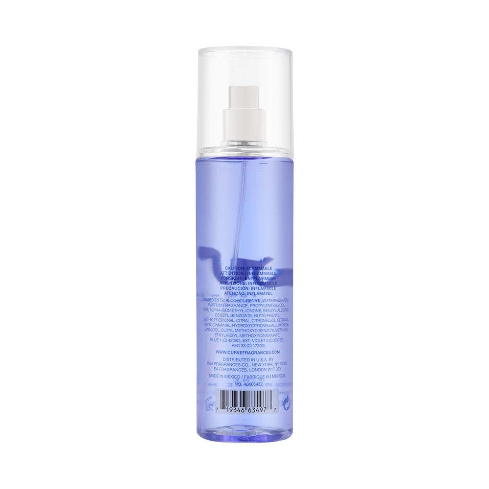 Curve By Liz Claiborne Body Mist 8 Oz