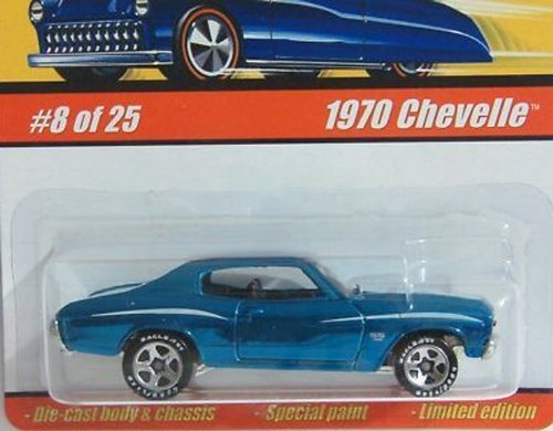 Hot Wheels Classics, Series 1, Special Paint, Limited Edition, Turquoise Blue 1970 Chevelle. # 8 of 25