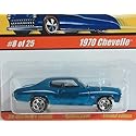 Hot Wheels Classics, Series 1, Special Paint, Limited Edition, Turquoise Blue 1970 Chevelle. # 8 of 25