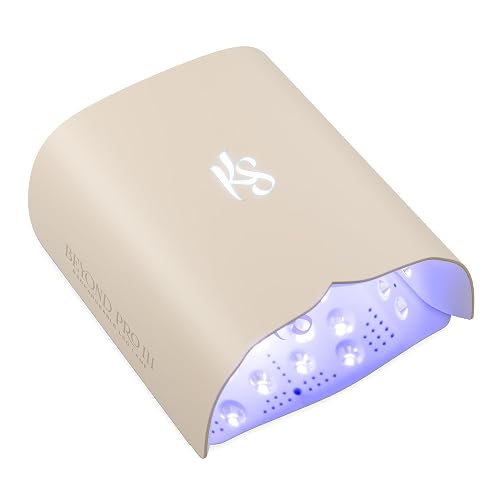 KIARA SKY Beyond Pro V3 UV LED Nail Lamp - Cordless Rechargeable Gel Lamp w/Smart Sensor, Flashcure Low Heat Mode, Full-Hand Coverage & Timer for Gel Beauty & Personal Care KIARA SKY