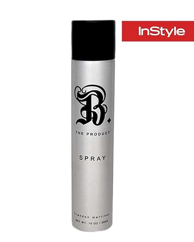 Best Hairspray For Shine And Hold-Heat Protectant Spray, Flexible Hold Thermal Protectant Hairspray For Thinning Hair-Volumizing Hairspray, B. THE