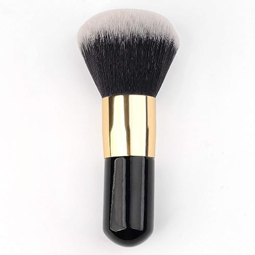 RN BEAUTY Makeup Brush Powder Brush Foundation Blush Bronzer Contour Face Blender Brush Professional Mineral Blending Buffing Kabuki Brushes Thick