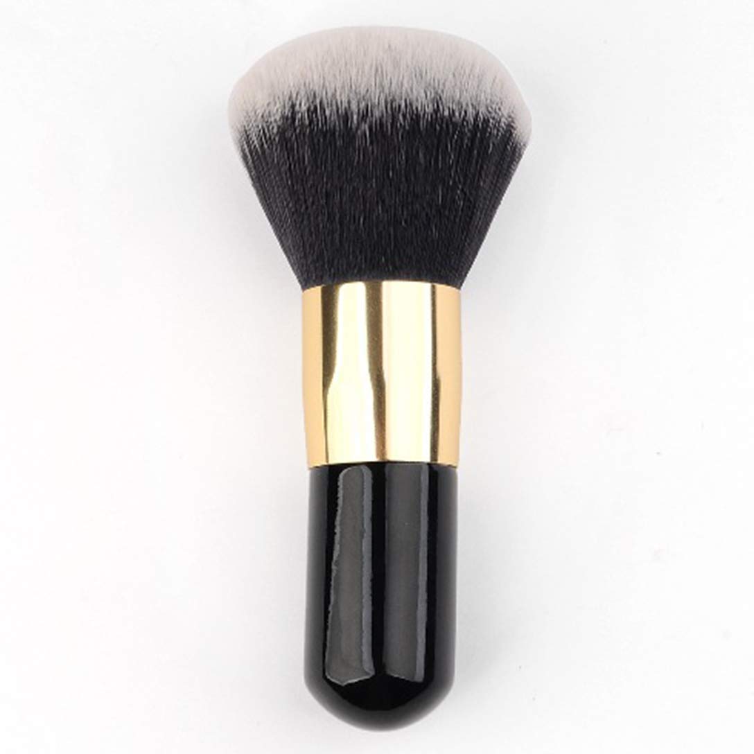 RN BEAUTY Makeup Brush Powder Brush Foundation Blush Bronzer Contour Face Blender Brush Professional Mineral Blending Buffing Kabuki Brushes Thick
