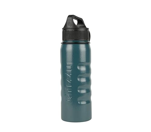 Grizzly Grip 20 oz Water Bottle | Vacuum Insulated | Stainless Steel with Insulated Lid | For Gym Women Men Beach Camping Hiking Fishing Hunting