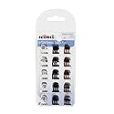 Scunci Effortless Beauty Mini Jaw Clips, 30Count, 0.8 Oz