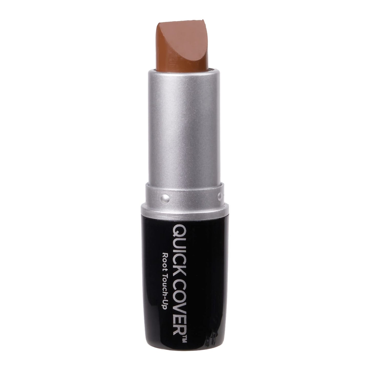 RED by Kiss Quick Cover Root Touch Up Stick, Water-Resistant Temporary Gray Hair Concealer with Brush for Roots and Beard, Long-Lasting Coverage, Easy