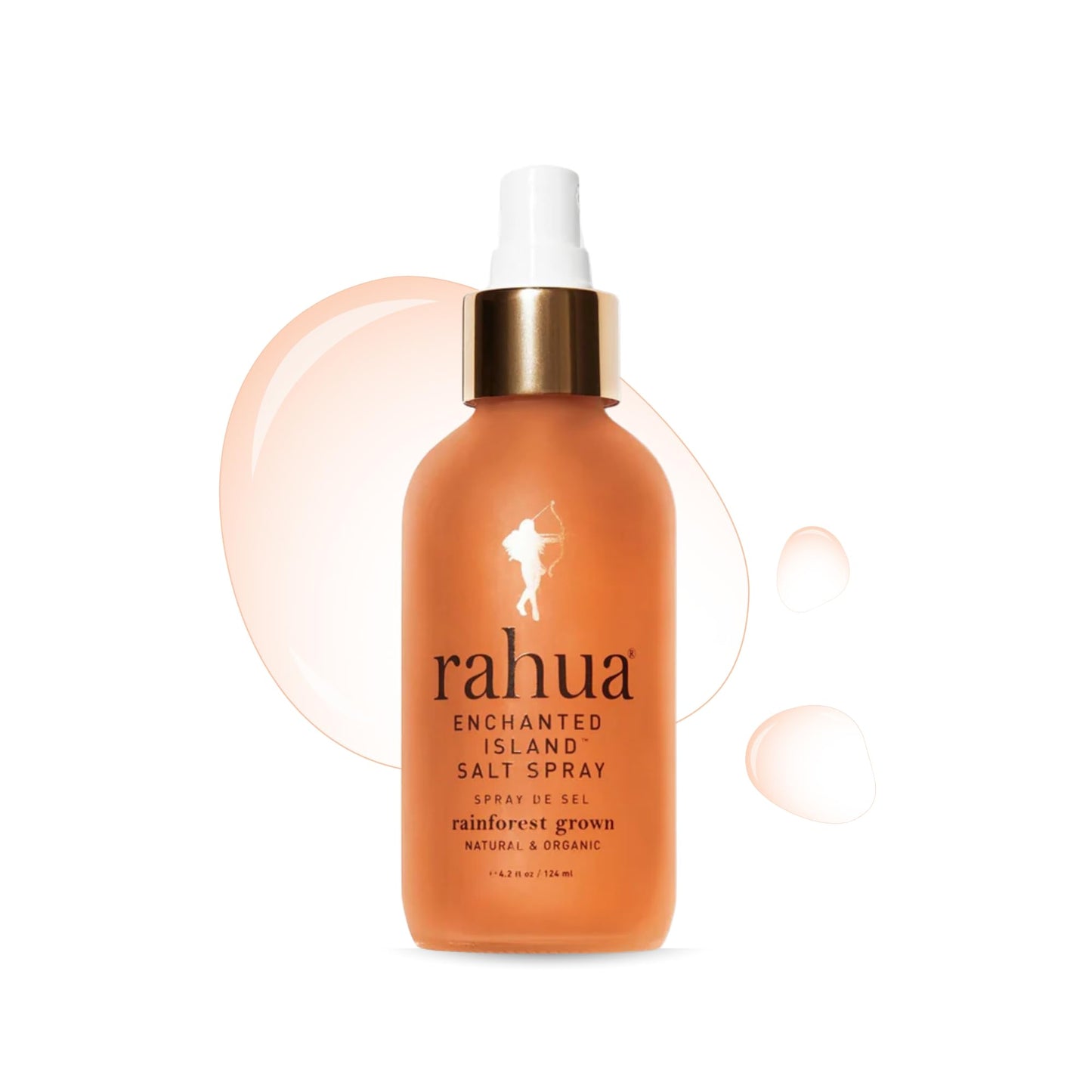 Rahua Enchanted Island Salt Spray, Vegan Texturizing Beach Waves Spray, Made with Sea Salt, Passion Fruit, Aloe, Morete Oil & Guayusa, Styling Mist