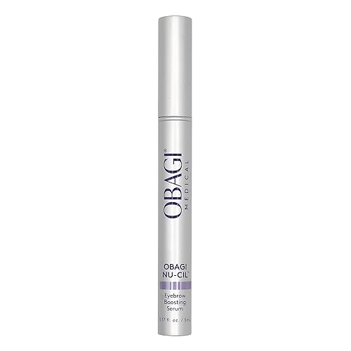 Obagi Nu-Cil Eyebrow Boosting Serum - Nourishing Brow Serum with Biotin & Hyaluronic Acid for Fuller Looking Eyebrows - 0.17 oz