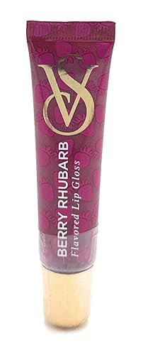 Victoria's Secret Flavored Lip Gloss Berry Rhubarb 0.46 Oz