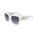Marc Jacobs Women's Signature Sunglasses, Ivory/Grey, 54