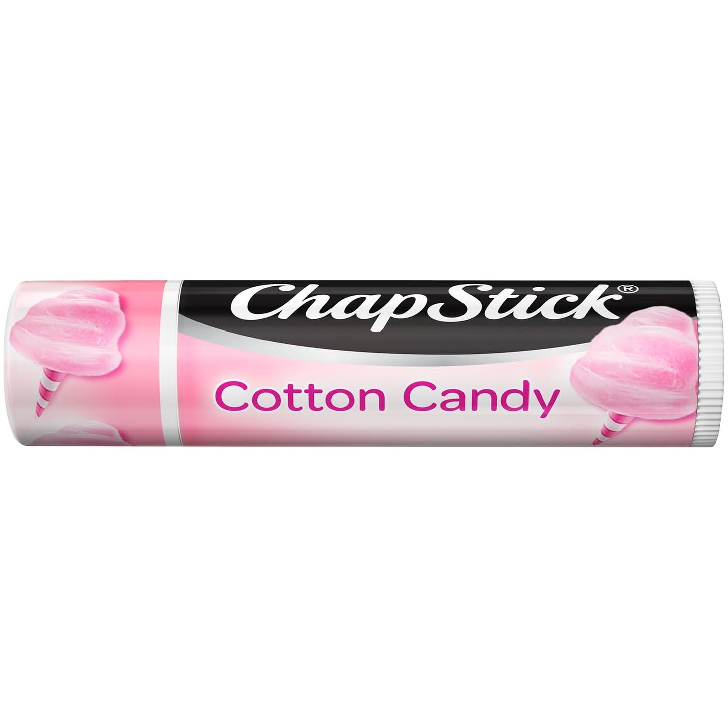 ChapStick Lip Balm, Cotton Candy - Fun & Yummy Moisturizing Lip Care for Dry, Cracked Lips, 0.15 Oz Ea