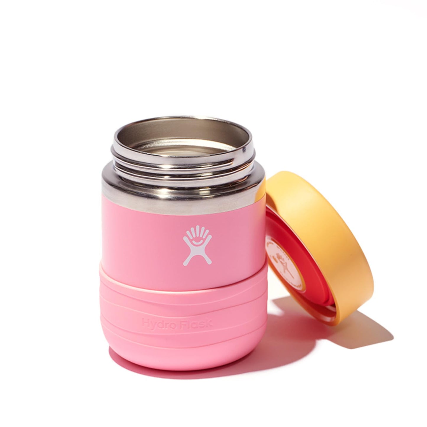 Hydro Flask Insulated Food Container - Snack Container for Kids and Lunch Box - 12 Oz Food Jar in Dahlia Pink