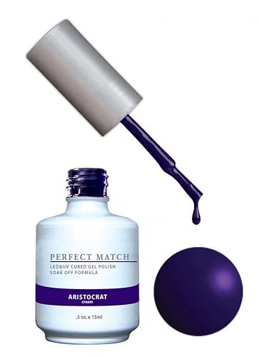 LeChat Perfect Match Gel Polish + Nail Lacquer - (#77 - Aristocrat) Beauty & Personal Care LeChat Perfect Match