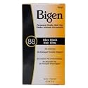 Bigen Permanent Powder Hair Color 88 Blue Black 1 ea (Pack of 4)