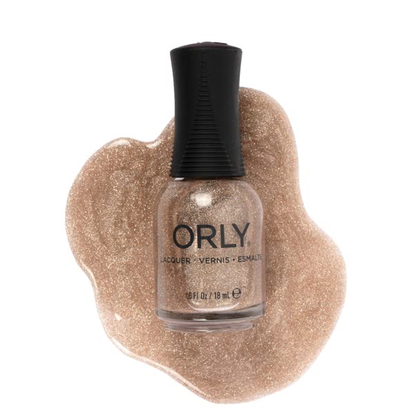 Orly Nail Polish 'Just an Illusion' | Gold Holographic Glitter Topper Nail Lacquer from POP Lacquer Collection | 0.6fl oz Beauty & Personal Care Orly