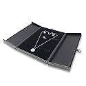 888 Display USA Black/Black Earring Ring Necklace Bracelet Combo with Gift Box Display