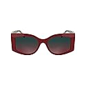 KARL LAGERFELD Women's Sunglasses KL6183S - Red with Gradient Petrol/Red Lens