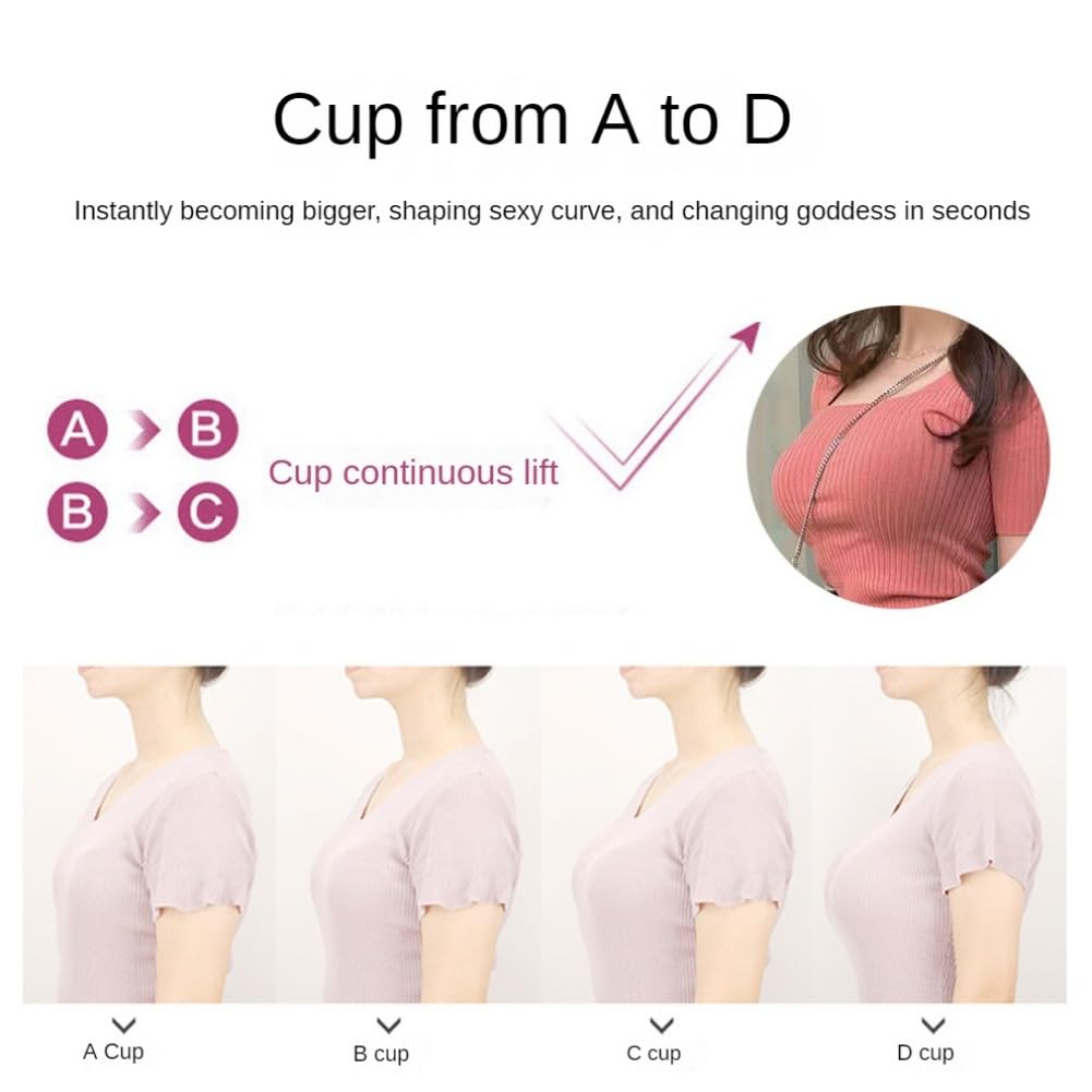 MSZDYGT Silicone Breast,Pseudo Niang Breast,Dress-up Artifact,3D Reverse Model Fake Chest Silicone Breast,Role Playing Props,Makeup,Dance Party (800g)