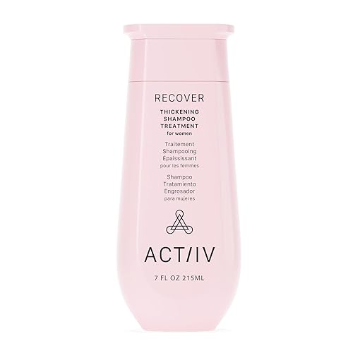 ACTIIV Recover Thickening Shampoo Treatment For Women | Supports the Appearance of Fuller, Healthier-Looking Hair, Supports Scalp Health, Plant-Based