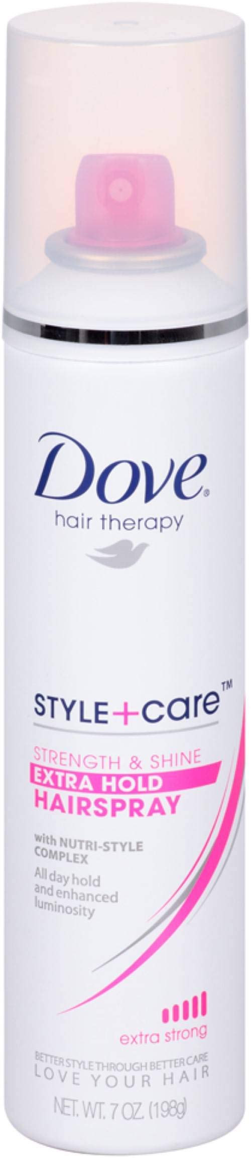 Dove Style + Care Hairspray, Strength & Shine, Extra Hold 7 oz (Pack of 12)