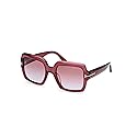Tom Ford Sunglasses FT 1082 66Y Shiny Dark Red /